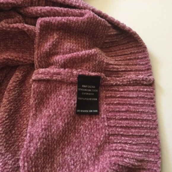 Velvet Heart Pink Chenille Pointelle Sweater Size S NWT, Very Soft and C… - Picture 11 of 14